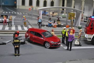 Wypadek na drodze