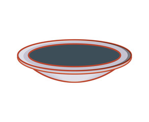 kitchen bowl isolated icon