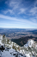 slovakia mountains in winter
