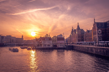 Fototapeta premium Amsterdam