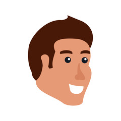 head of young man avatar character