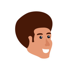 head of young man avatar character
