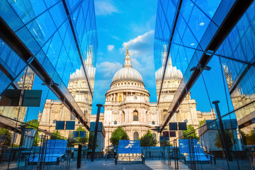 St Paul's Cathedral in London, UK
