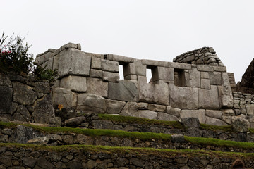 Temple Of Three Windows Machu Picchu Peru South America