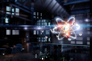 Technology science concept