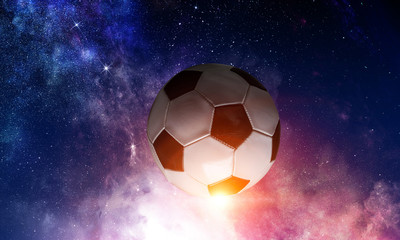 Fototapeta premium Soccer game concept
