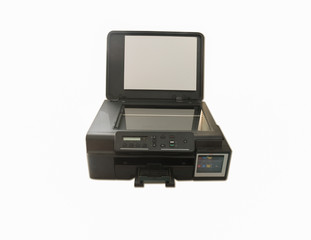 Copier on a white background