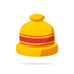 Winter hat vector isolated