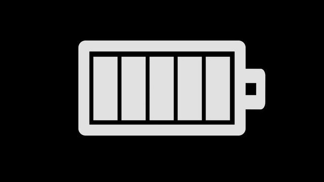 Battery in icon
