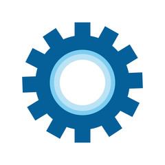 gear mechanics on white background