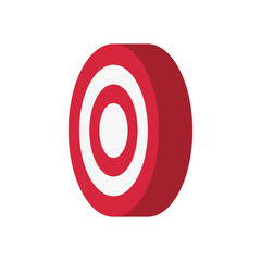 target startup on white background