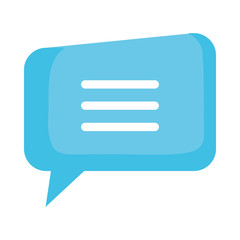 speech bubble message icon