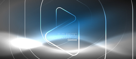 Vector neon color abstract background