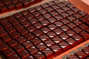Fototapeta premium chocolate candy making
