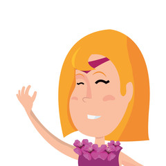 girl in halloween character costume