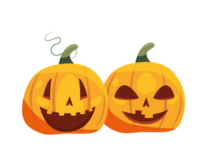 halloween mascot pumpkins celebration decoration