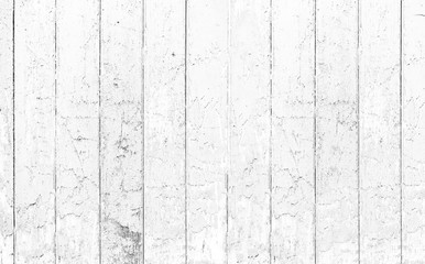 Vintage white color painted wood wall as background or texture, Natural pattern. Blank copy space.