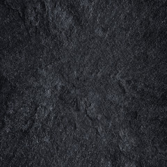 Dark grey black slate background or texture.