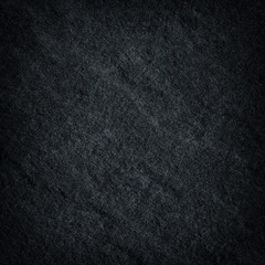 Fototapeta premium Dark grey black slate stone background or texture.
