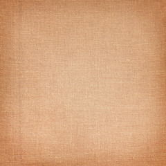 Woven texture of cotton fabric or yarn brown color for background