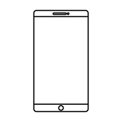 smartphone device isolated icon