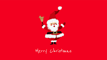 Santa Clause is here to say Merry Christmas!