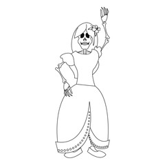 day of the dead concept