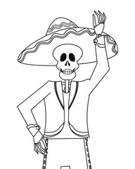 day of the dead concept
