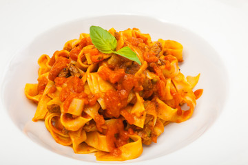 Italian pasta Bolognese