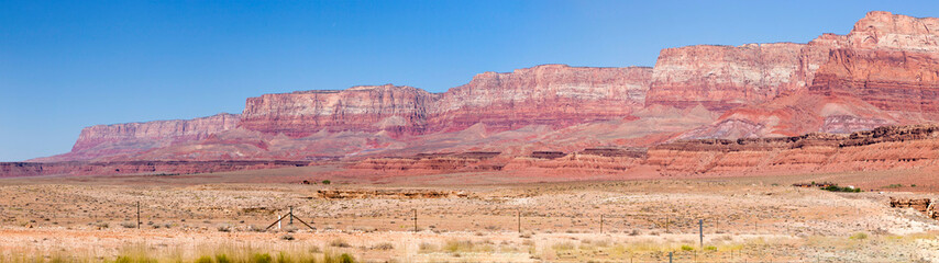 Stunning Vermillion cliffs in Arizona