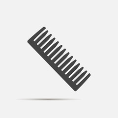 Hairbrash vector icon.  Layers grouped for easy editing illustration. For your design.