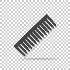 Hairbrash vector icon.  Layers grouped for easy editing illustration. For your design.