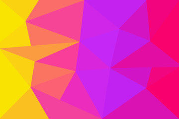 Fototapeta premium Colorful polygonal background