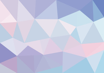 Pastel polygonal background