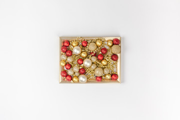 New Year or Christmas decoration background