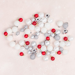 New Year or Christmas decoration background