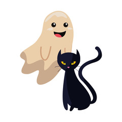 Obraz premium happy halloween celebration
