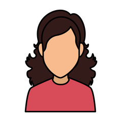 beautiful woman avatar character