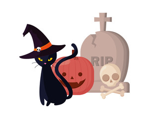 happy halloween celebration