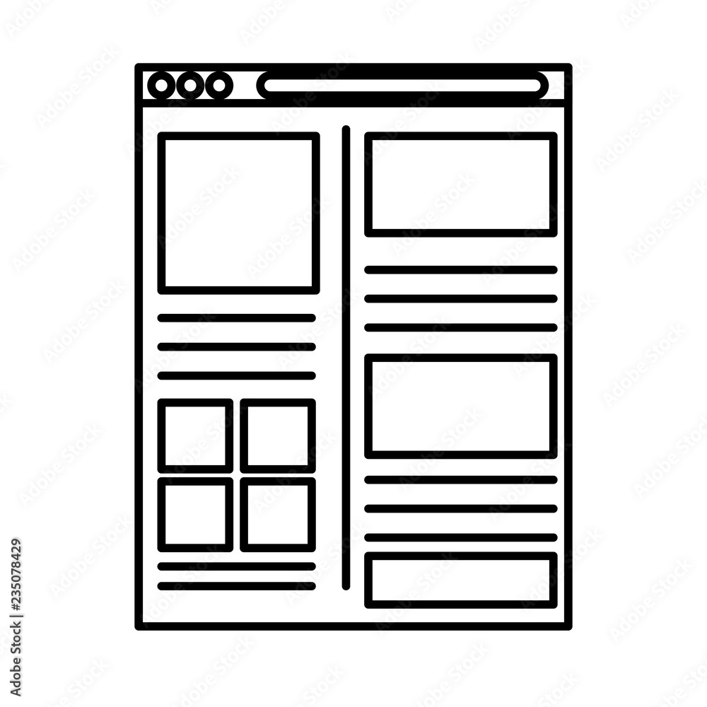 Poster template webpage with security setup