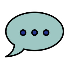 speech bubble message icon