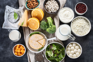 Foods rich in calcium