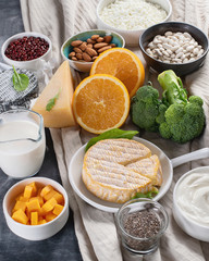 Foods rich in calcium