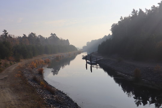 Sornoer Kanal im Lausitzer Seenland
