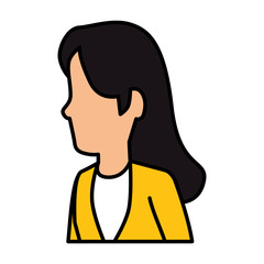 beautiful woman avatar character