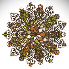 Vector indian Mandala © visnezh