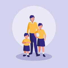 group of little boys characters