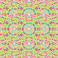 Indian floral paisley medallion pattern