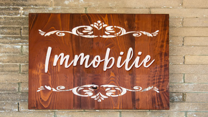 Schild 344 - Immobilie