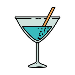 cup cocktail drink icon